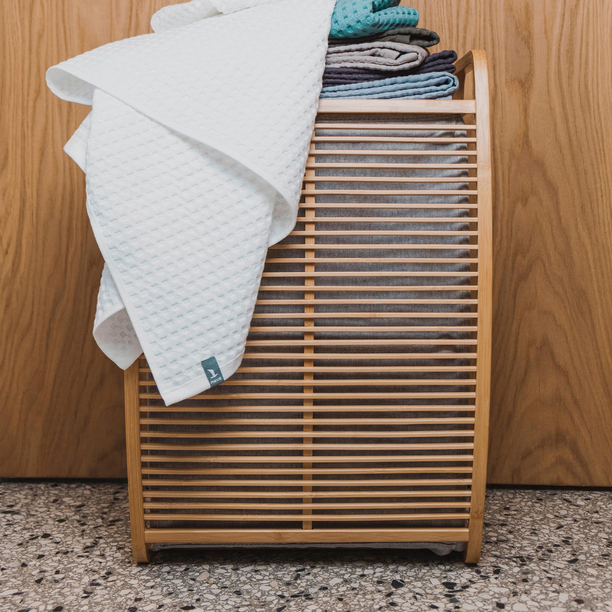 WÄSCHEKORB - Natur (40/35,5/60cm) - Moeve