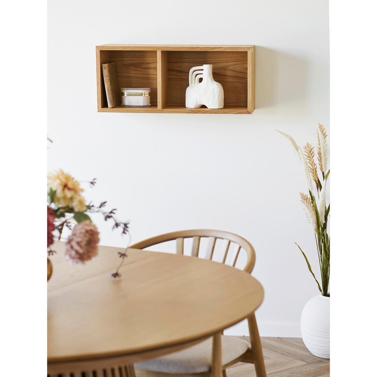 WANDREGAL 71/20/30 cm  - Eichefarben, Basics, Holzwerkstoff (71/20/30cm)