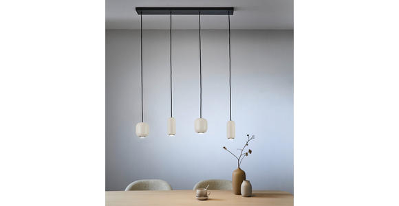 HÄNGELEUCHTE 90/12,5/150 cm - Sandfarben, Basics, Metall (90/12,5/150cm) - Dieter Knoll