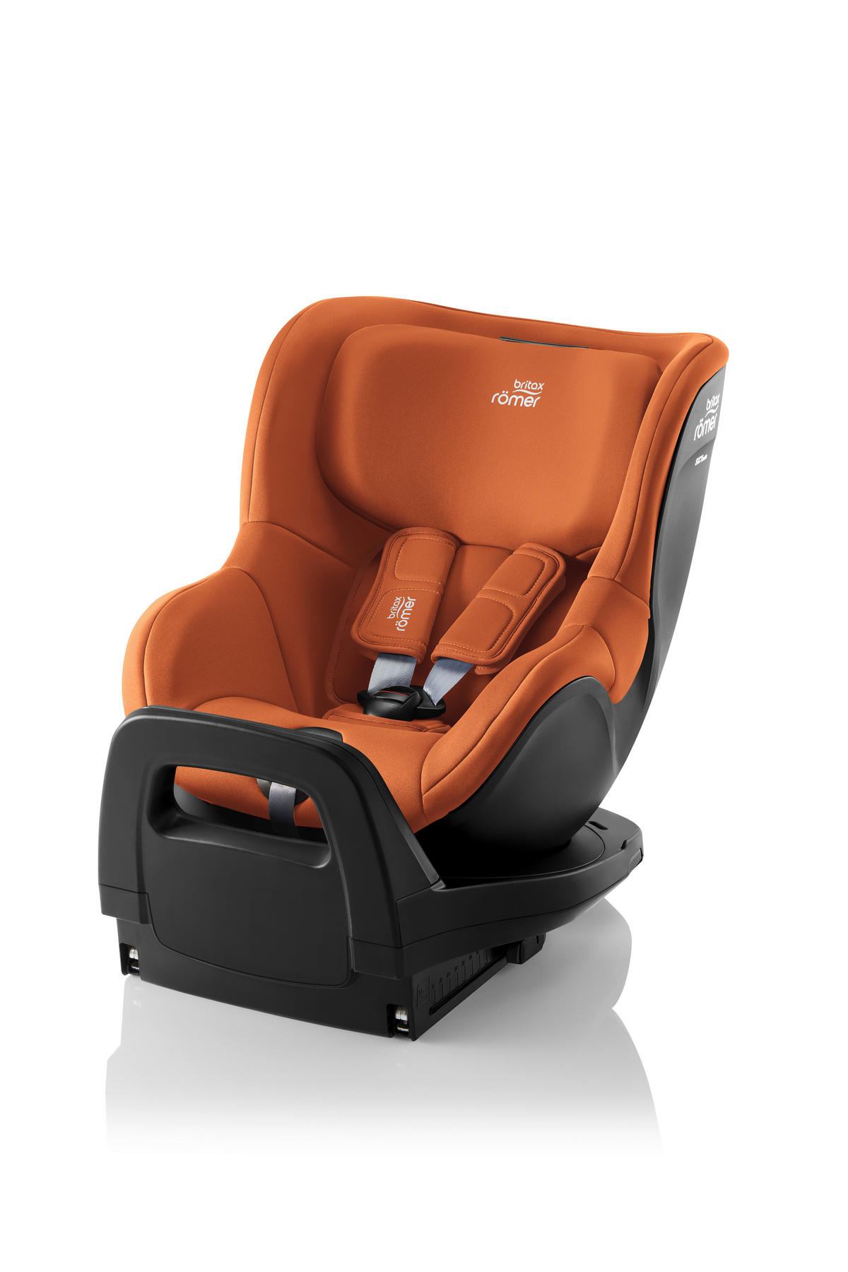 REBOARDER-KINDERSITZ Dualfix 5Z inkl. Vario Base 5Z  - Cognac, Basics, Textil - Britax Römer