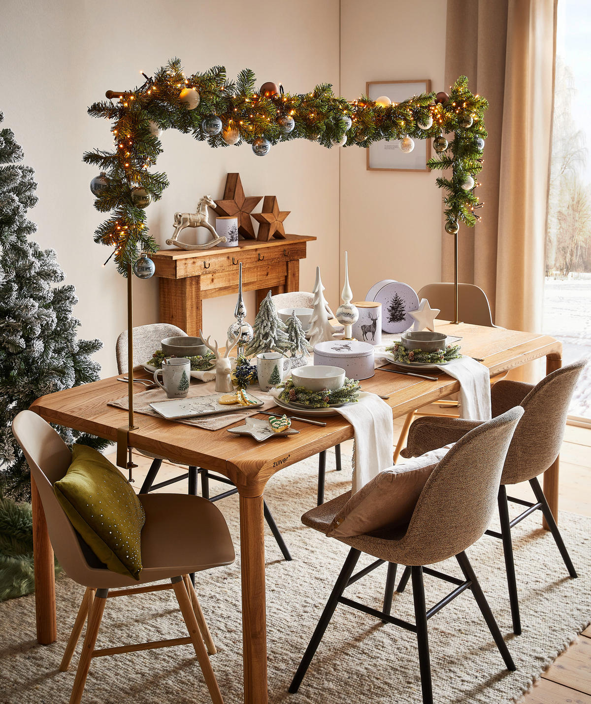 GIRLANDA 270 cm - zelená, Lifestyle, plast (270cm)