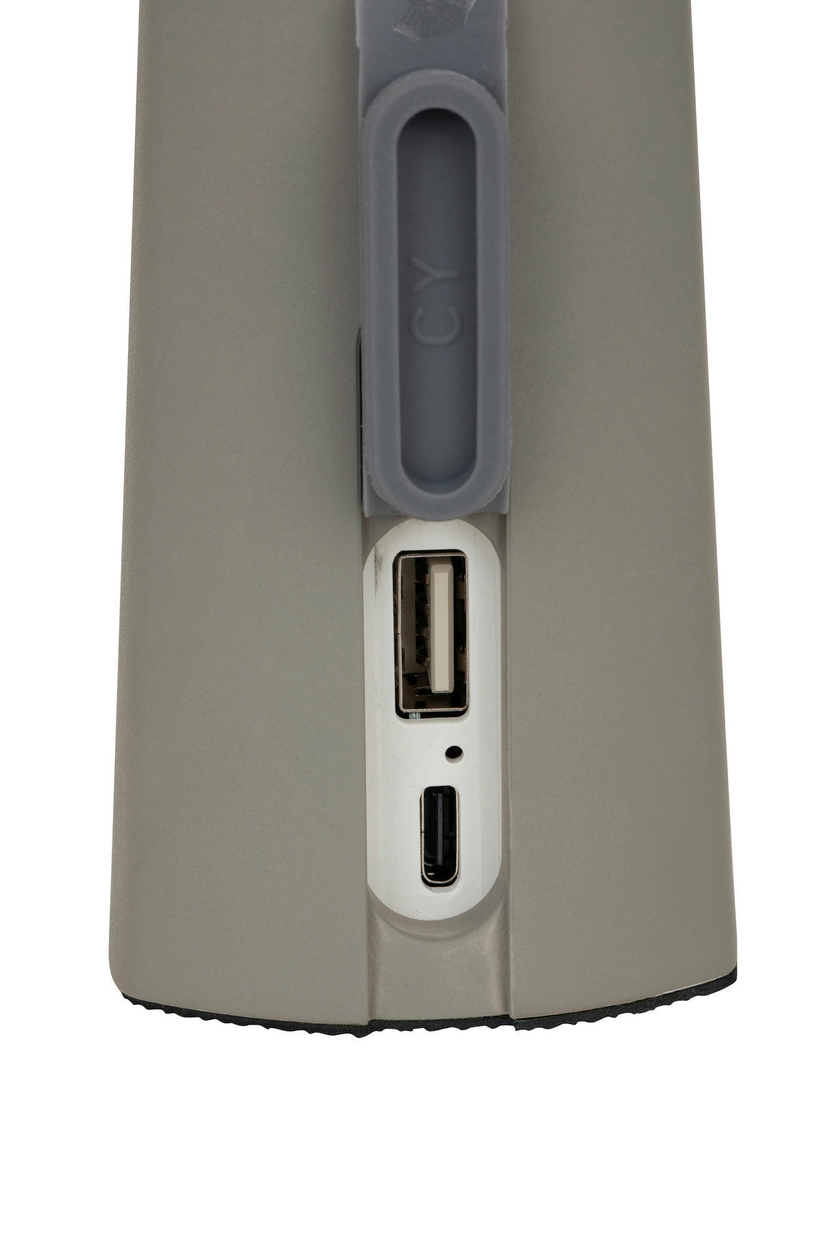 TISCHLEUCHTE - Grau, Trend, Metall (5/40cm) - Novel