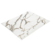 KUPAONSKI TEPIH bijela  MARBLE  - bijela, Basics, tekstil (50/60cm) - Vossen
