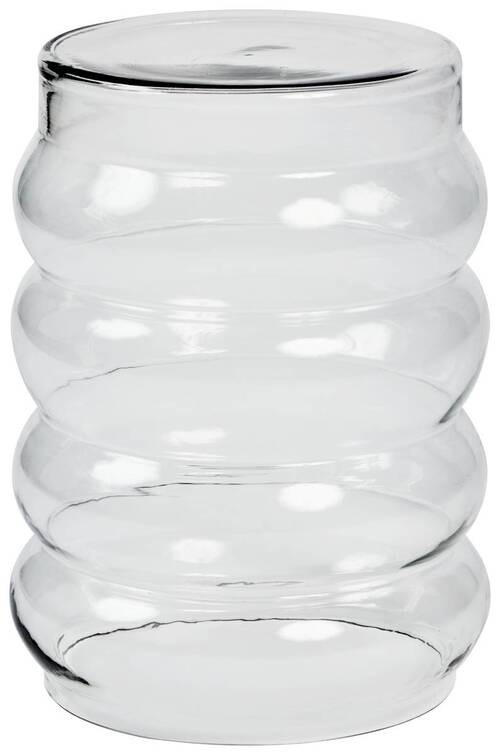 BEISTELLTISCH in Glas 39/39/42 cm - Transparent, Design, Glas (39/39/42cm) - Livetastic