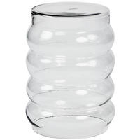 BEISTELLTISCH 39/39/42 cm Transparent rund  - Transparent, Design, Glas (39/39/42cm) - Livetastic