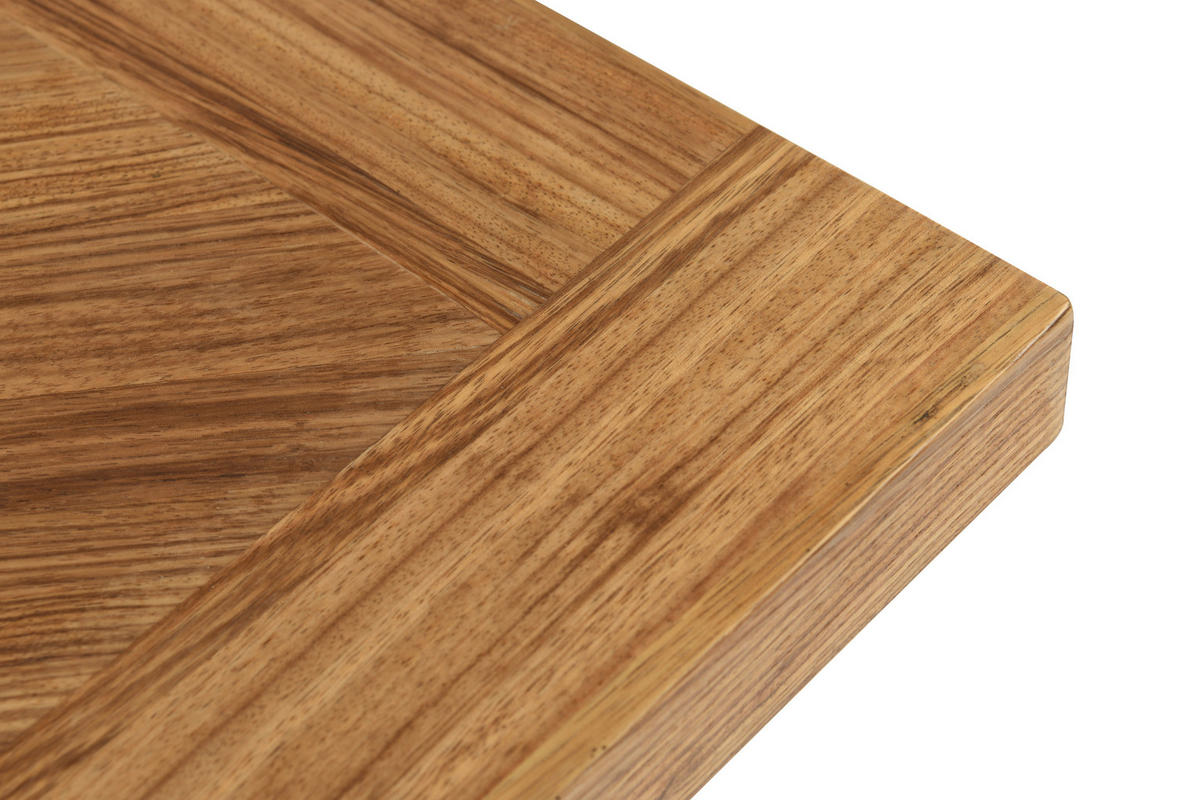 ESSTISCH 160/90/77 cm Echtholz, Nachbildung  Holz, Metall, Holzwerkstoff rechteckig Eichefarben  - Eichefarben/Schwarz, MODERN, Holz/Holzwerkstoff (160/90/77cm) - MID.YOU