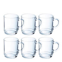 TEEGLÄSERSET  6-teilig  - Transparent, Basics, Glas (7/9cm) - Mäser
