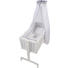 WIEGENSET - Weiß/Grau, Basics, Textil - My Baby Lou