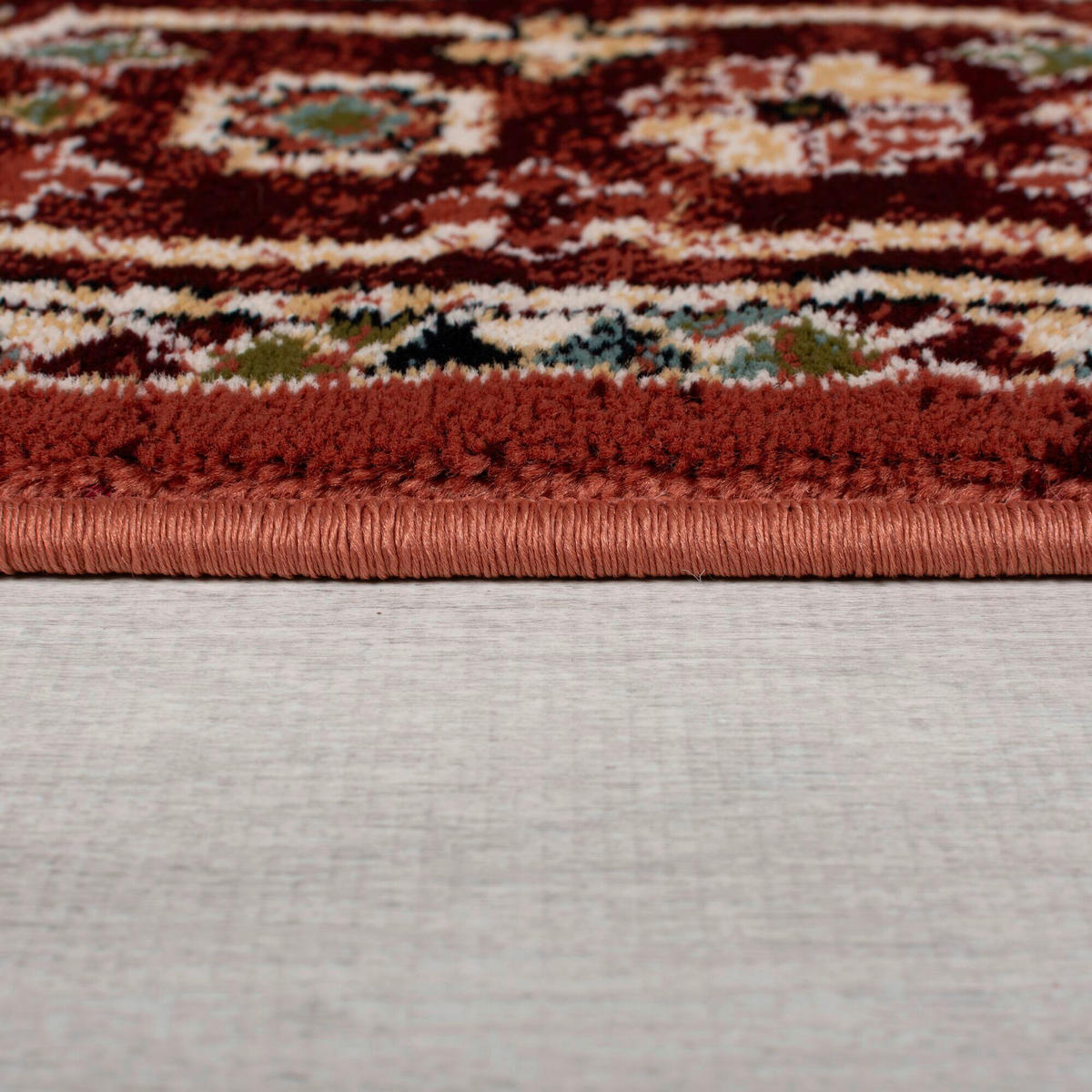 VINTAGE-TEPPICH 80/150 cm GILLINGHAM Rot  - Rot, KONVENTIONELL, Textil (80/150cm)