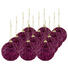 CHRISTBAUMKUGEL-SET 12-teilig Pink - Pink, Basics, Kunststoff (8cm) CHRISTBAUMKUGEL-SET 12-teilig Pink - Pink, Basics, Kunststoff (8cm)