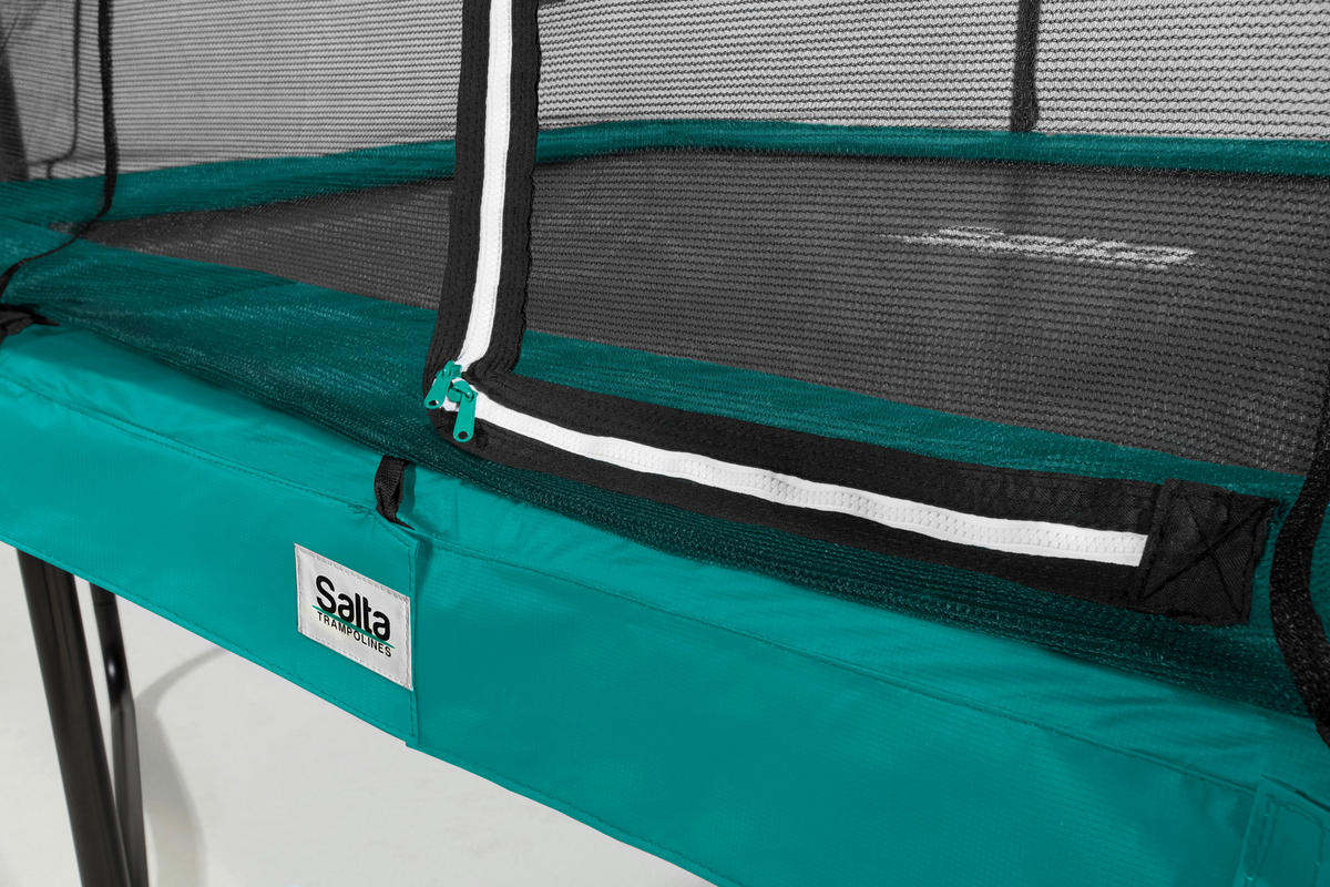 TRAMPOLIN SALTA 5093G Salta Comfort Edition  - Grün, Basics, Metall (244/366cm) - Salta