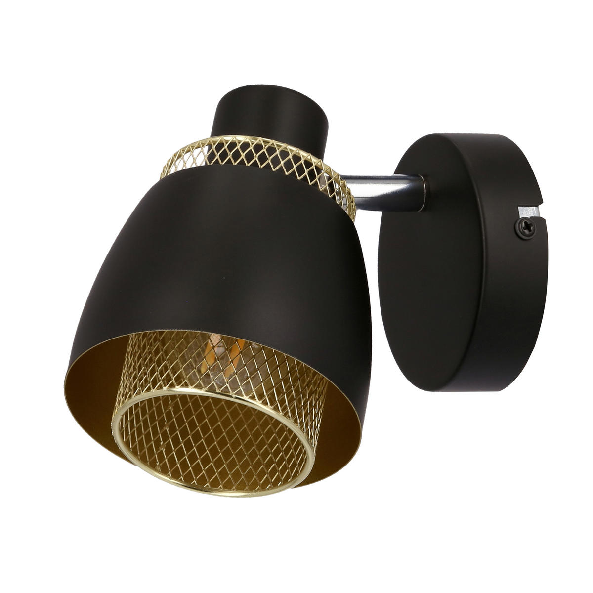 SPOTLIGHT Aleksandria 16.5/10/12 cm   - svart/guldfärgad, Design, metall (16.5/10/12cm)
