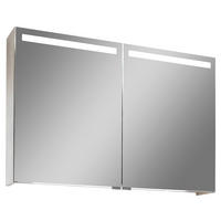 SPIEGELSCHRANK 96/64/16,2 cm  - Eichefarben/Silberfarben, Natur, Glas/Holz (96/64/16,2cm) - Voglauer