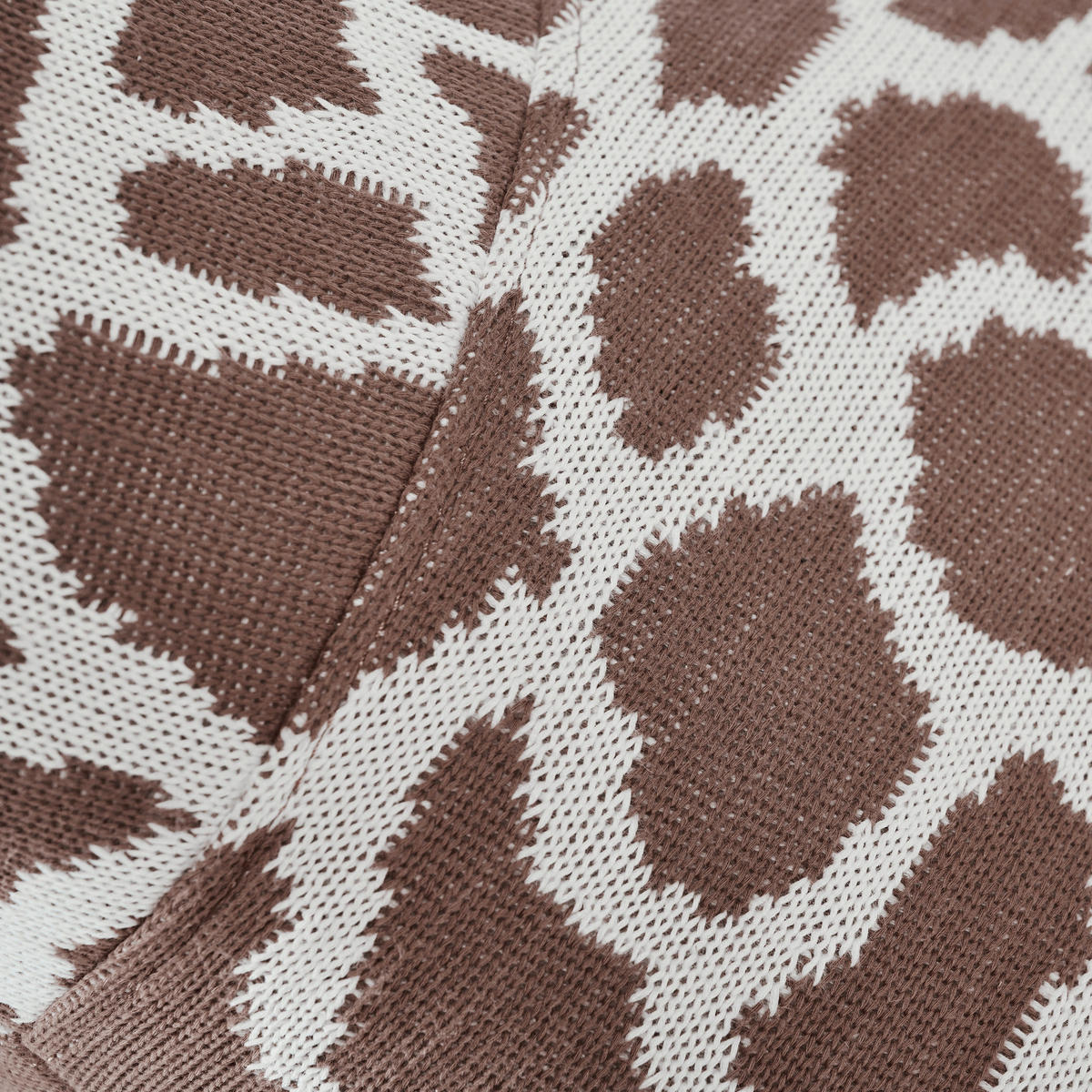 BARNFÅTÖLJ  - vit/brun, Basics, textil (98/125/35cm) - Best Price