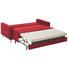 SCHLAFSOFA in Textil Rot - Chromfarben/Rot, Design, Textil/Metall (184/90/95cm) - Bali SCHLAFSOFA in Textil Rot - Chromfarben/Rot, Design, Textil/Metall (184/90/95cm) - Bali