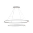 LED-HÄNGELEUCHTE 100/150 cm  - Weiß, Design, Kunststoff/Metall (100/150cm) - Novel