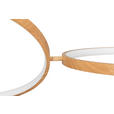 LED-HÄNGELEUCHTE 106/53/120 cm  - Naturfarben, Trend, Kunststoff/Metall (106/53/120cm) - Novel
