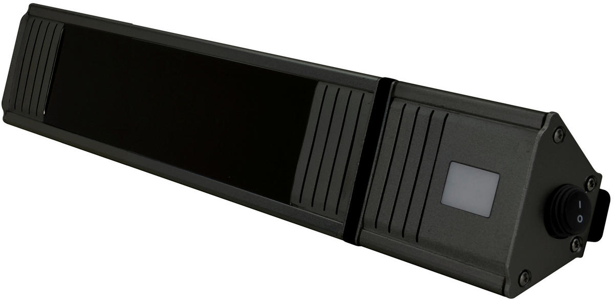 INFRAROTSTRAHLER - Schwarz, Basics, Metall (54/9,4/11cm)