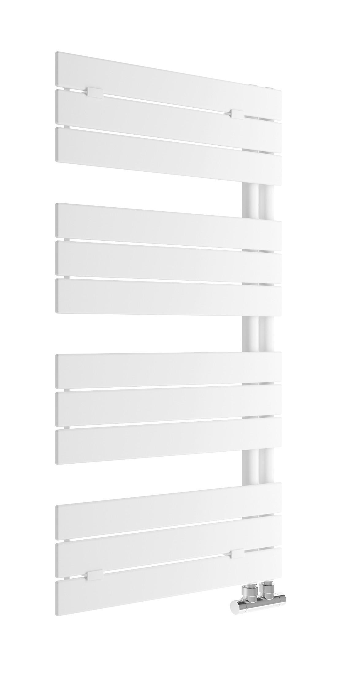 HANDTUCHTROCKNER Weiß  - Weiß, Basics, Metall (60/120cm) - Sanotechnik