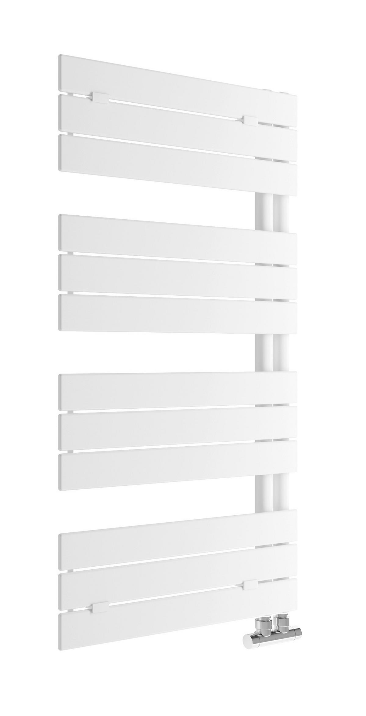 HANDTUCHTROCKNER Weiß  - Weiß, Basics, Metall (60/120cm) - Sanotechnik