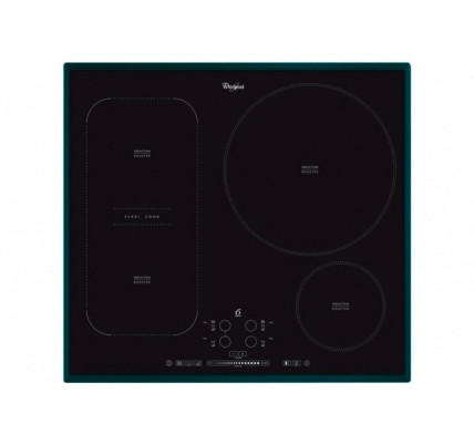 PLINSKA KUHALNA PLOŠČA - črna, Design, umetna masa/steklo (59/4,9/51cm) - Whirlpool