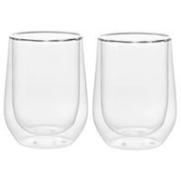 ČAŠA ZA ČAJ  250 ml   - prozirna, Dizajnerski, staklo (8/11cm) - Novel