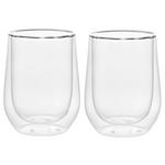TEEGLAS  2-teilig  - Klar, Design, Glas (8/11cm) - Novel