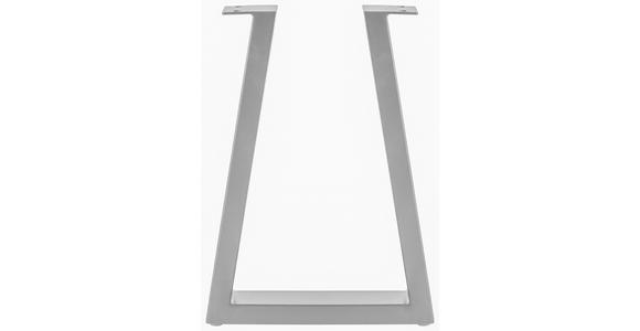 BANKGESTELL in  - Edelstahlfarben, Design, Metall (6/45/26cm) - Waldwelt