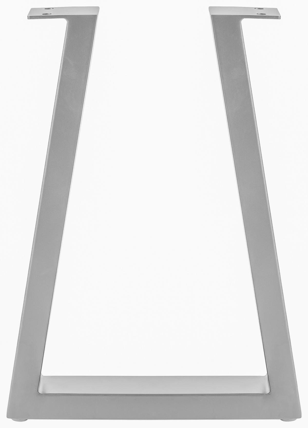 BANKGESTELL in  - Edelstahlfarben, Design, Metall (6/45/26cm) - Waldwelt