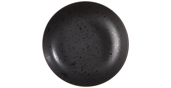 SUPPENSCHALE Black Pearl 19,7 cm - Schwarz, Design, Keramik (19,7cm) - Novel