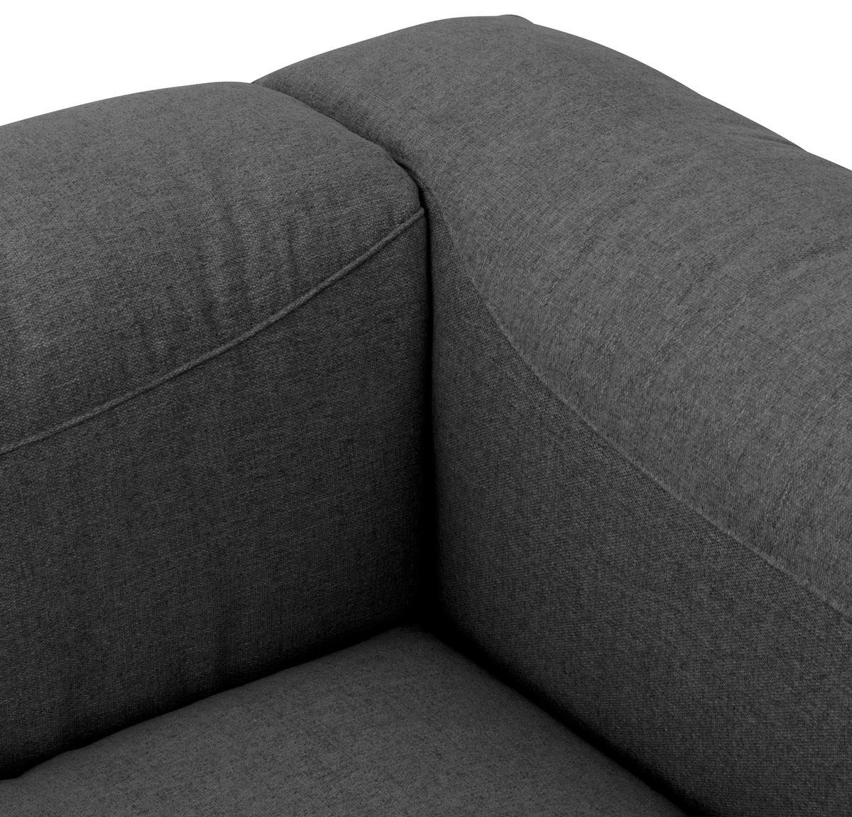 ECKELEMENT Flachgewebe  - Anthrazit, Design, Kunststoff/Textil (100/73/100cm) - Max Winzer
