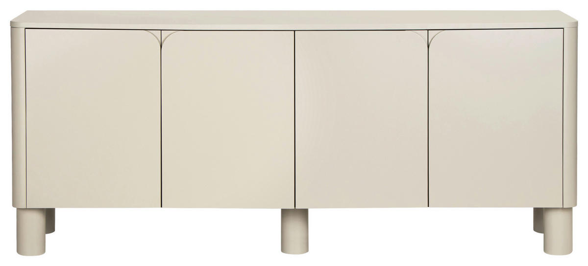 SIDEBOARD  180/75/40 cm  - Kaschmir, Trend, Holz/Holzwerkstoff (180/75/40cm) - Milino