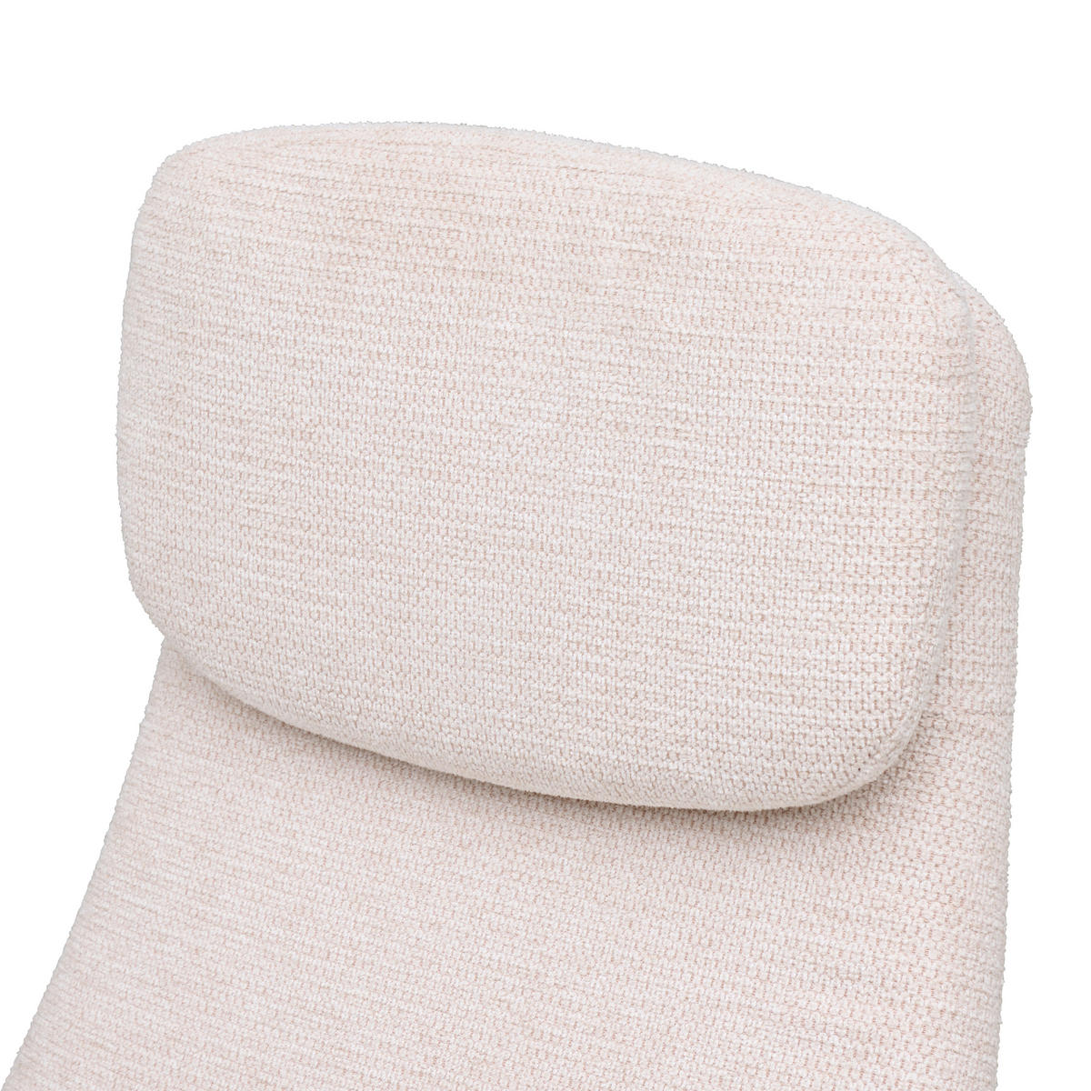 DREHSTUHL Webstoff Creme, Schwarz  - Creme/Schwarz, MODERN, Kunststoff/Textil (60/108-116/67cm) - MID.YOU