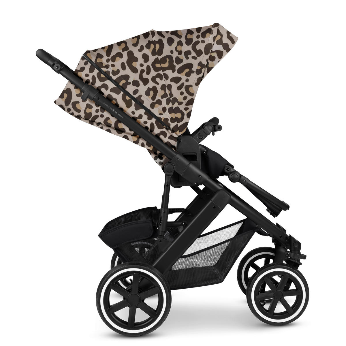 KINDERWAGEN Salsa 5 Air  - Multicolor/Schwarz, Basics, Textil/Metall (63/118/95.5cm) - ABC Design