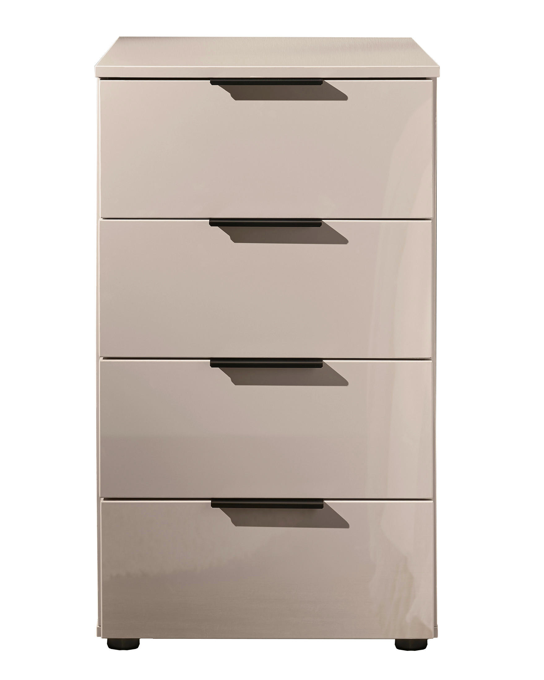 NOĆNI ORMARIĆ kašmir   - kašmir/crna, Moderno, drvni materijal/metal (46/80/42cm) - Hom`in