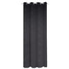 ÖSENVORHANG black-out (lichtundurchlässig)  - Schwarz, Basics, Textil (135/245cm) - Schmidt W. Gmbh