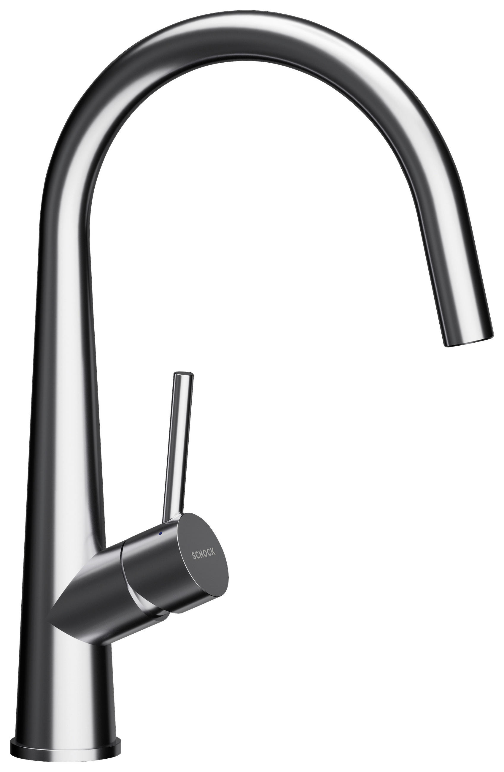 KÜCHENARMATUR 528000EDM  - Edelstahlfarben, Basics, Metall (5,6/38/22,2cm) - Schock