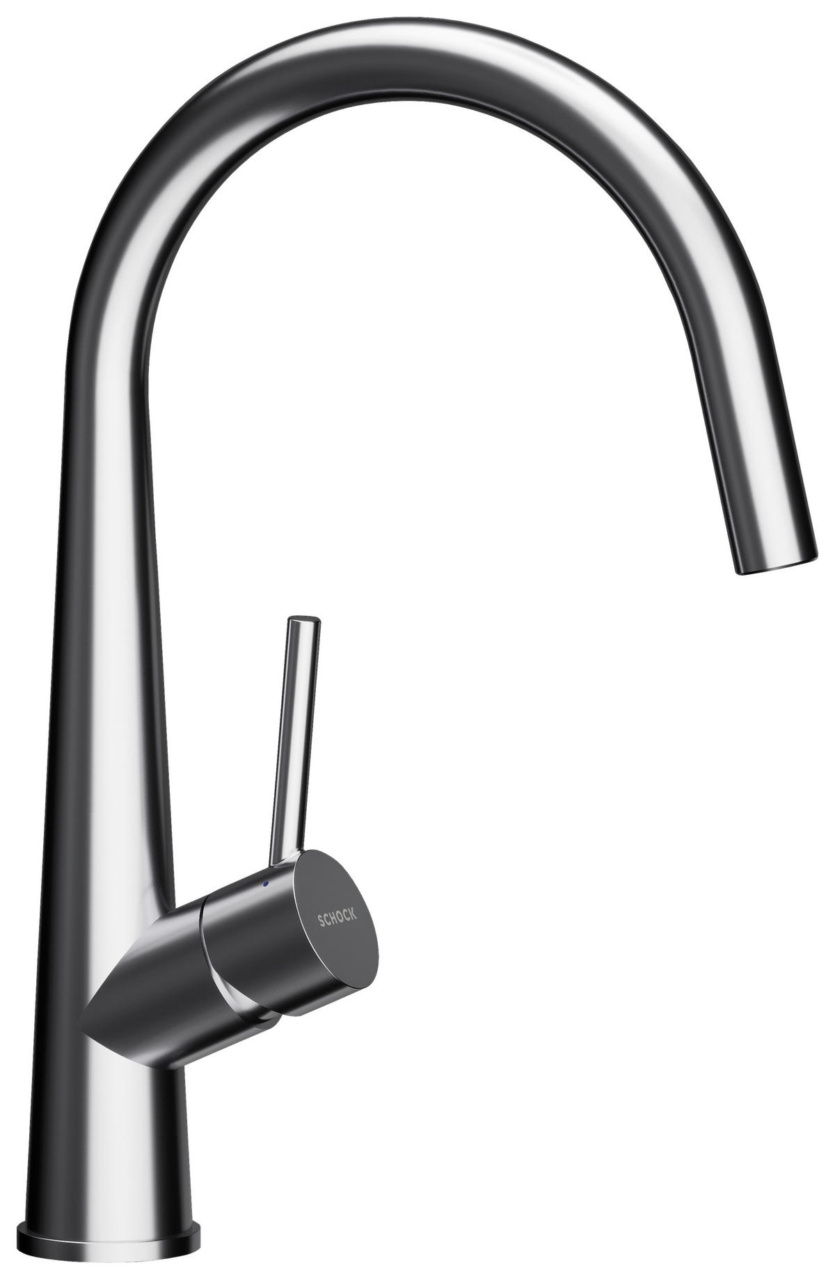 KÜCHENARMATUR 528000EDM  - Edelstahlfarben, Basics, Metall (5,6/38/22,2cm) - Schock