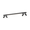 LED-DECKENLEUCHTE 120/19/15 cm   - Schwarz, Design, Kunststoff/Metall (120/19/15cm) - Neuhaus PURE