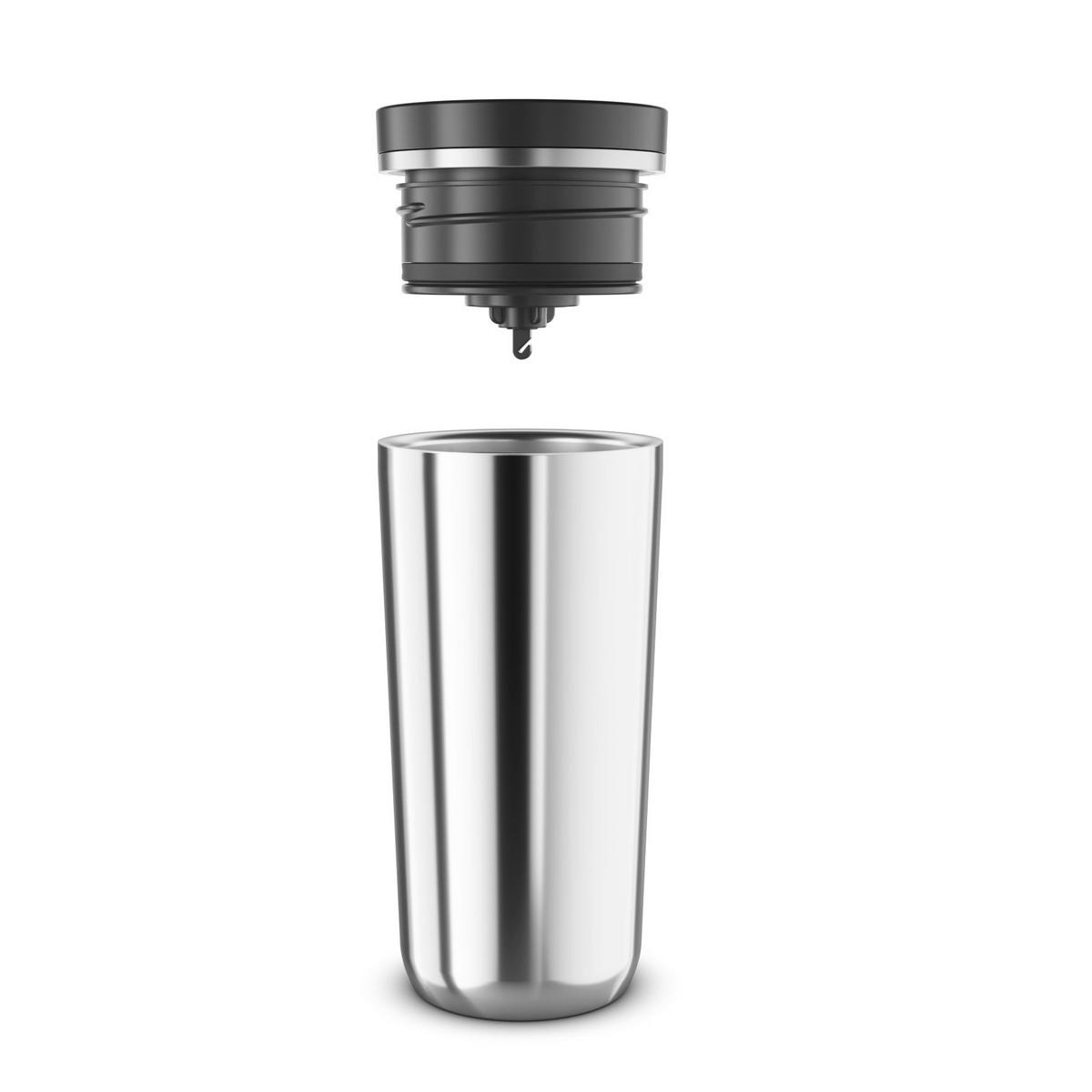 THERMOBECHER ISO COFFEE MUG PRO 0,38 L  - Edelstahlfarben, Basics, Metall (0.38l) - Alfi
