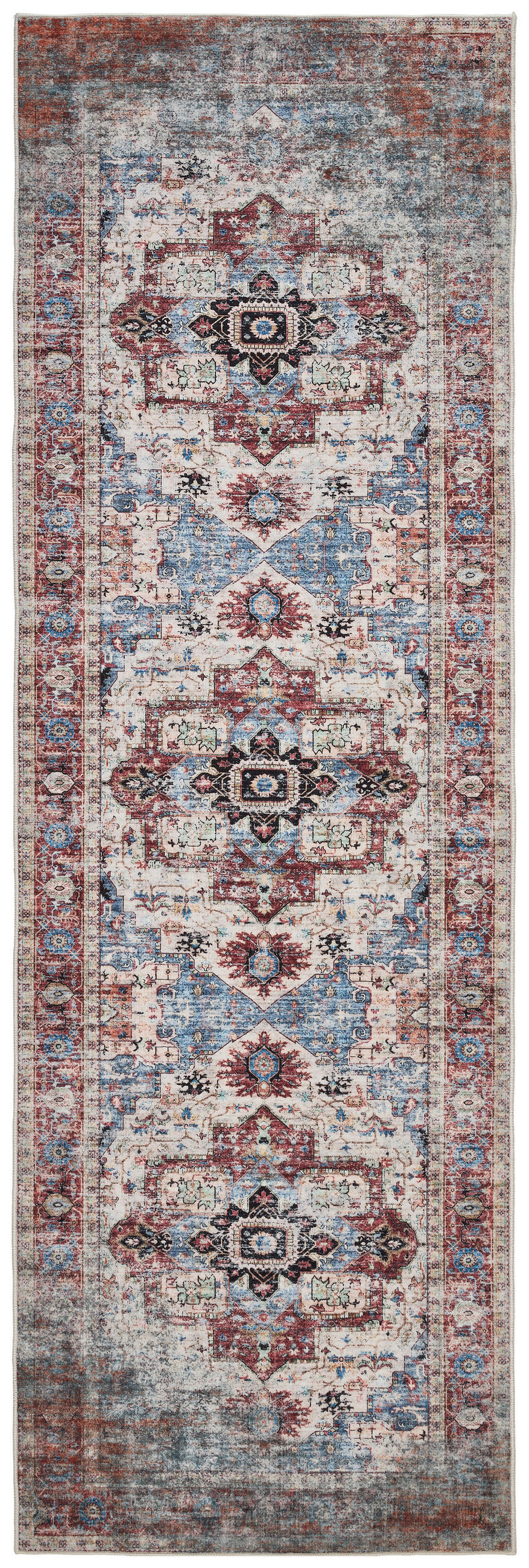 LÄUFER {item.attr('P-DIMENSION'), [ ]} in {item.attr('143-279'),[ ]} - Multicolor, Trend, Textil (80/250cm) - Novel