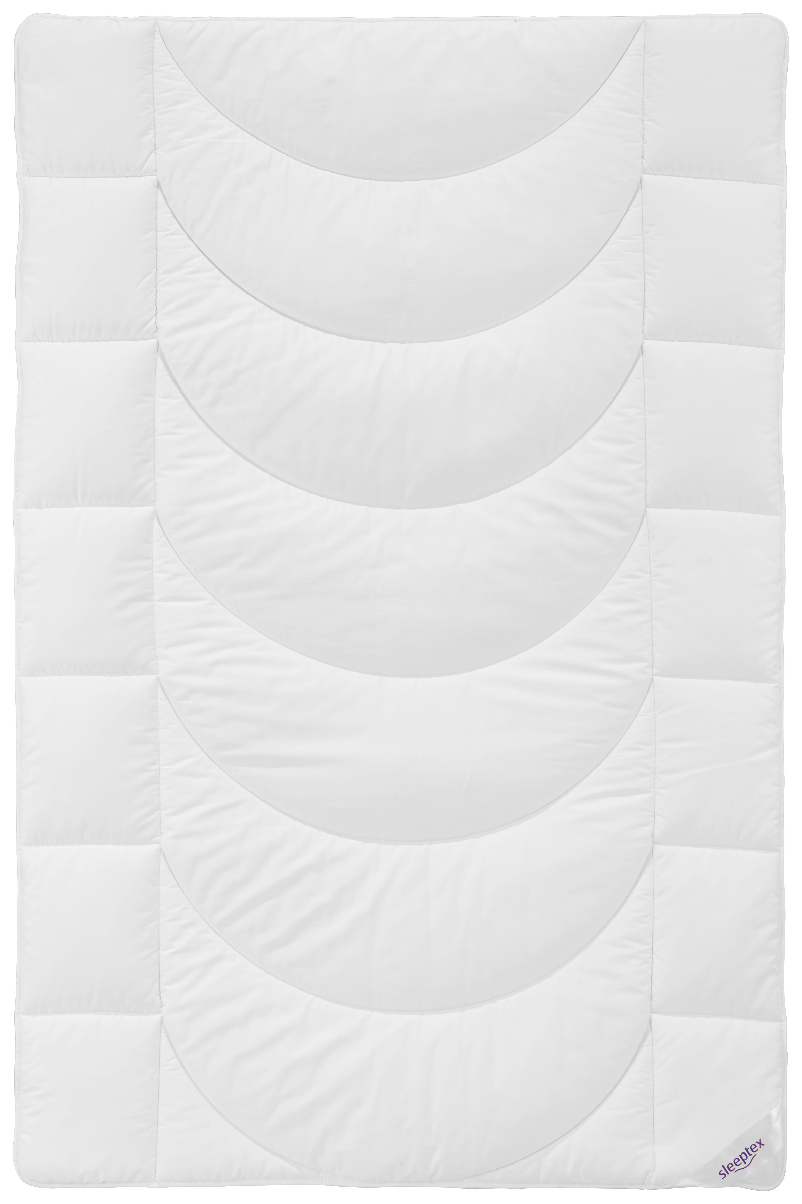 GANZJAHRESDECKE 140/200 cm  - Weiß, Basics, Textil (140/200cm) - Sleeptex