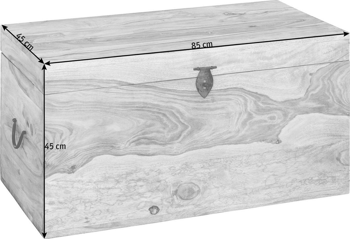 CUFĂR in lemn 85/45/45 cm  - culoare natur, Lifestyle, lemn (85/45/45cm) - Landscape