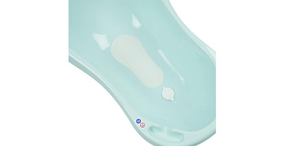 BABYBADEWANNE - Mintgrün, Basics, Kunststoff (84/45/28cm) - My Baby Lou