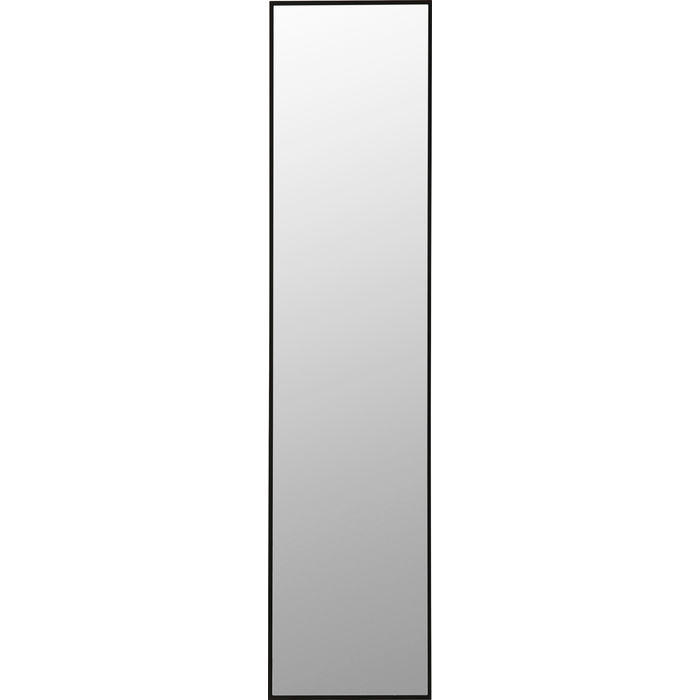 WANDSPIEGEL 30/180/3 cm    in rechteckig  - Schwarz, Design, Glas/Metall (30/180/3cm) - Kare-Design