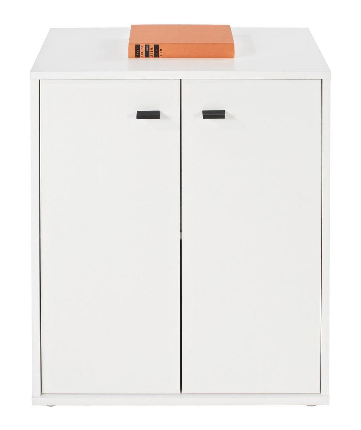 Kommode B: 60 cm Boni  in 60/70/30 cm  - Schwarz/Weiß, MODERN, Holzwerkstoff/Kunststoff (60/70/30cm) - Boxxx