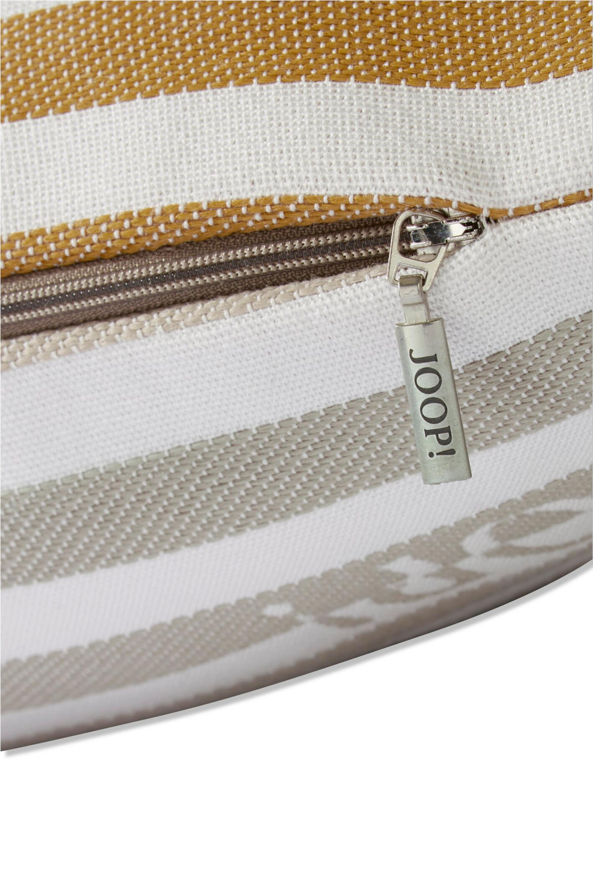 OUTDOOR-KISSEN  - Currygelb, Design, Textil (50/50cm) - Joop!