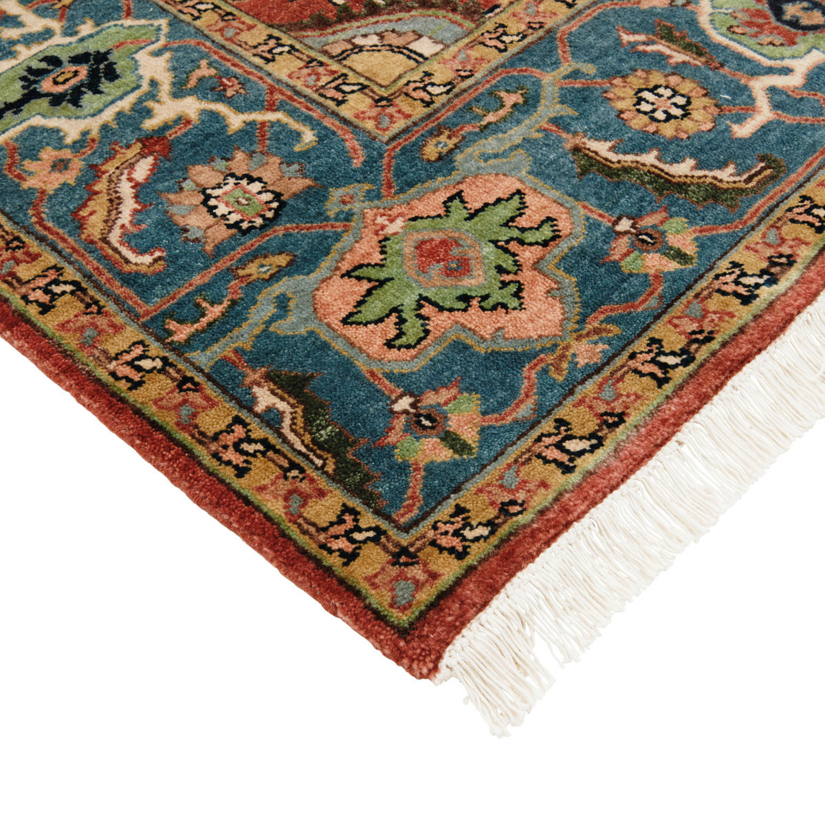 ORIENTTEPPICH 300/400 cm Super Serapi Blau, Hellblau  - Blau/Hellblau, LIFESTYLE, Textil (300/400cm) - Cazaris