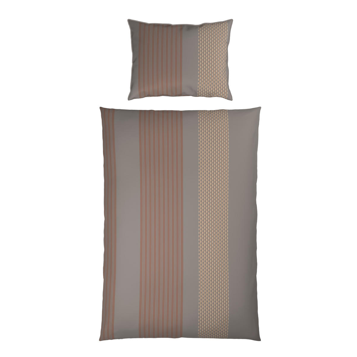 POSTELJINA SA DVA LICA 140/200 cm saten siva  - siva, tekstil (140/200cm) - Dieter Knoll