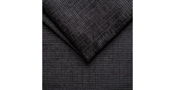 ECKSOFA Anthrazit Chenille  - Anthrazit/Schwarz, KONVENTIONELL, Kunststoff/Textil (292/150cm) - Hom`in